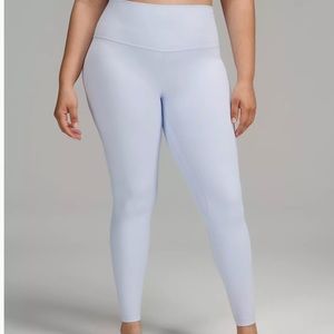 NWOT Lululemon Size 12 Pastel Blue 28” Align HR Leggings